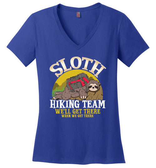 Sloth Hiking Team V-Neck