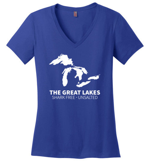 Great Lakes Shark Free Unsalted V-Neck