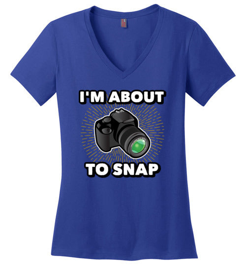Photographer Snap V-Neck