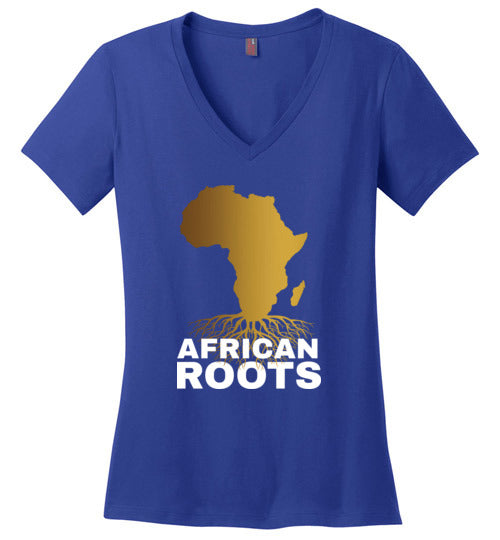 African Roots V-Neck