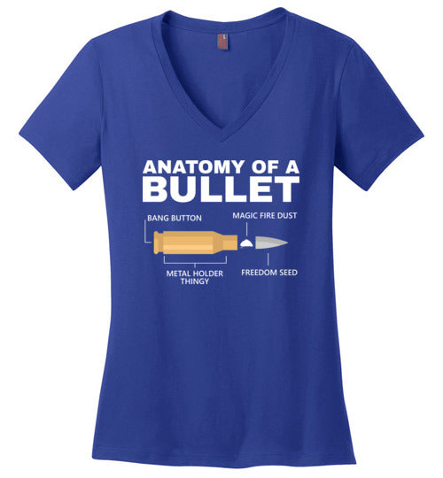 Bullet Anatomy V-Neck