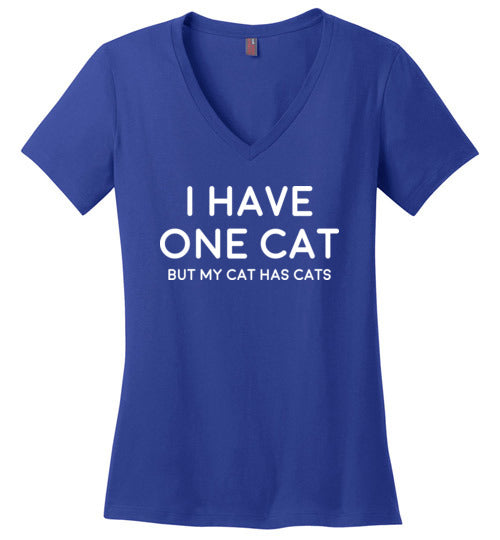 Have One Cat V-Neck