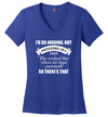 Christian Jogging But Proverbs V-Neck