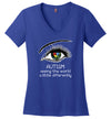 Autism Seeing The World A Little Differently V-Neck