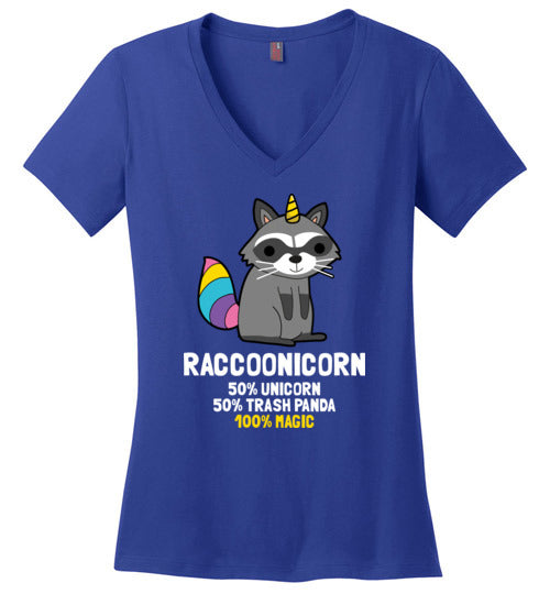 Raccoonicorn V-Neck