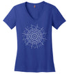 Astrology Constellation Circle V-Neck