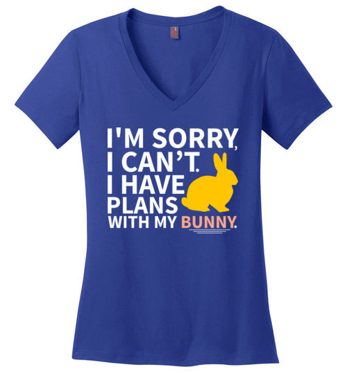 Bunny Plans V-Neck