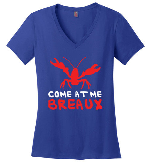 Crawfish Come At Me Breaux V-Neck
