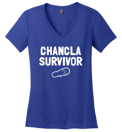 Chancla Survivor V-Neck