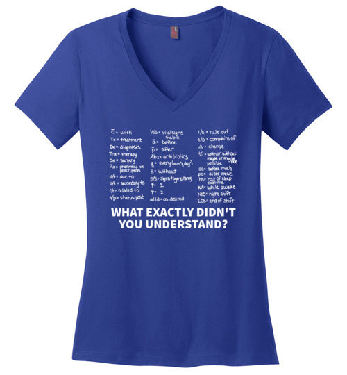 Nurse Shorthand V-Neck