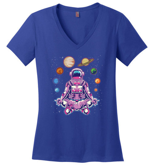Astronaut Yoga V-Neck