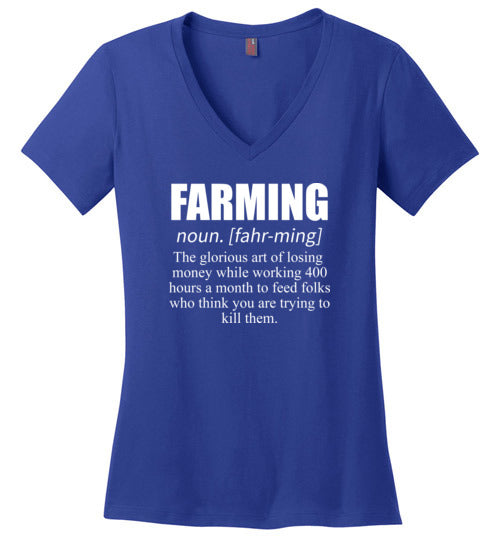 Farming Definition V-Neck