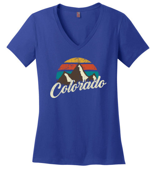 Retro Colorado V-Neck