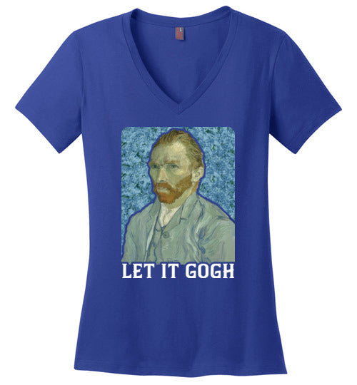 Van Gogh Let It Gogh V-Neck