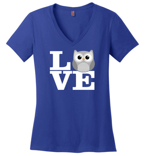 Love Owl V-Neck