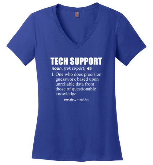 Tech Support V-Neck
