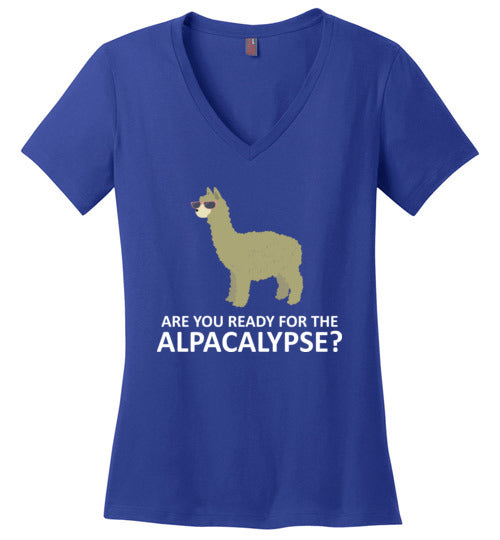 Alpacalypse Are You Ready V-Neck