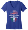 American Grown Italian Roots V-Neck
