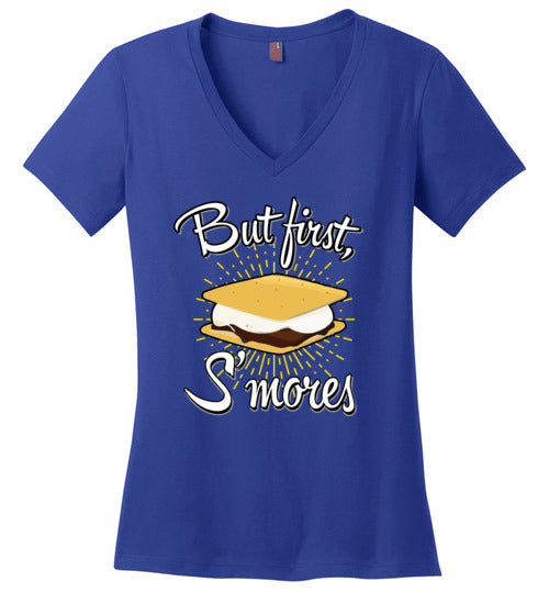 But First Smores V-Neck