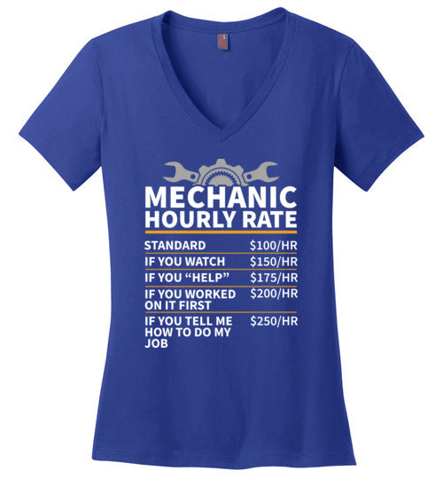 Mechanic Hourly V-Neck