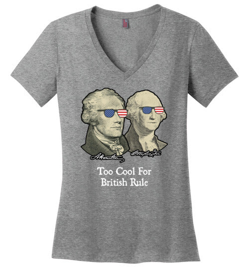 Too Cool For British Rule V-Neck