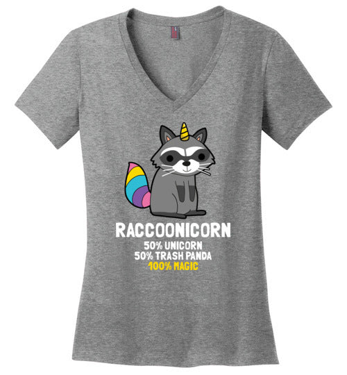 Raccoonicorn V-Neck