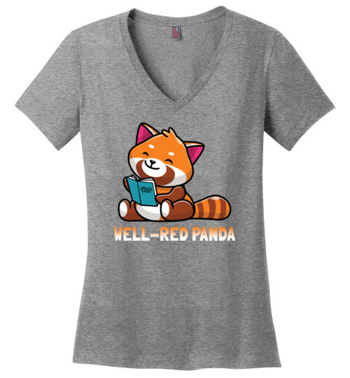 Well Red Panda V-Neck