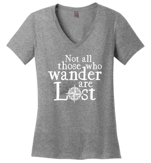 Not All Those Who Wander V-Neck