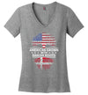 American Grown With Danish Roots V-Neck