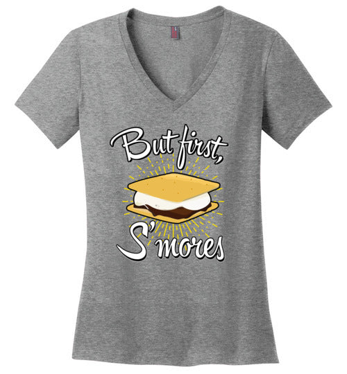 But First Smores V-Neck