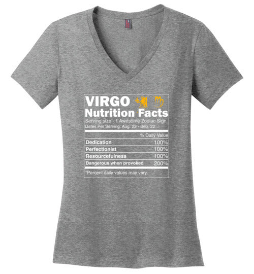 Virgo Nutrition Facts V-Neck