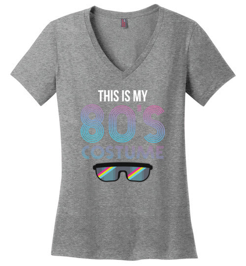 This Is My 80s Costume V-Neck