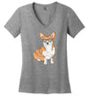 Corgi Sunglasses V-Neck