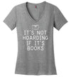 Hoarding Books V-Neck