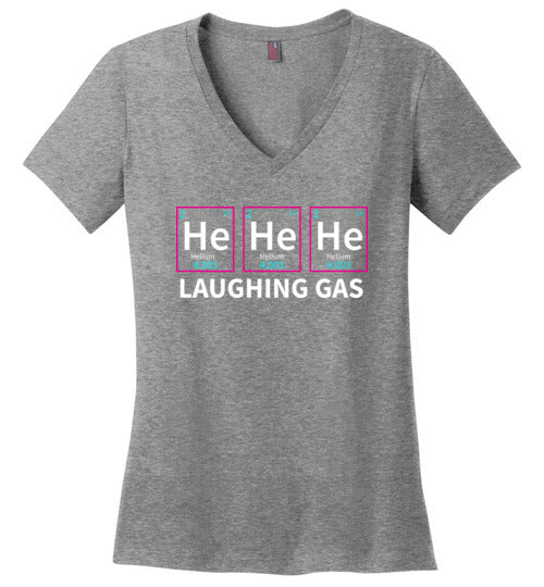 Periodic Table Laughing Gas V-Neck