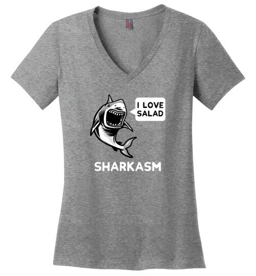 Sharkasm Love Salad V-Neck