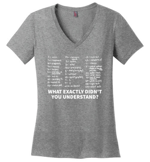 Nurse Shorthand V-Neck
