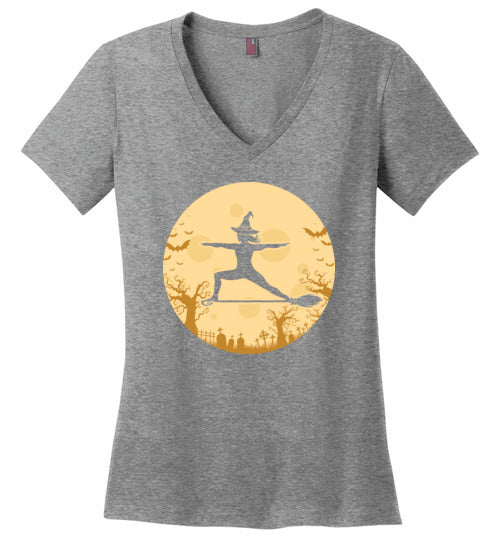 Colorful Witch Yoga V-Neck