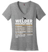 Welder Hourly Rate V-Neck