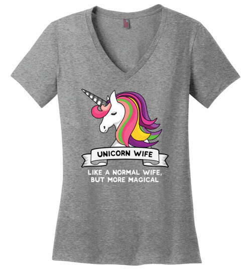 Magical Unicorn Wife V-Neck