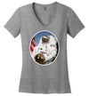 Sloth Astronaut V-Neck