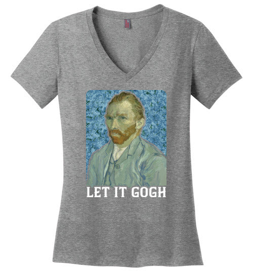 Van Gogh Let It Gogh V-Neck