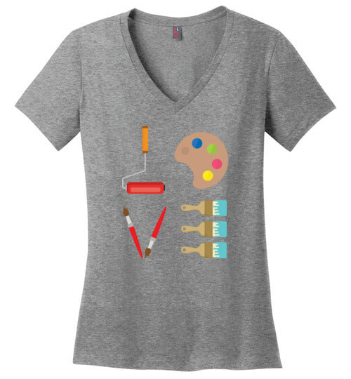 Art Love V-Neck