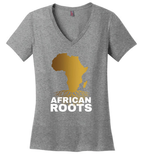 African Roots V-Neck