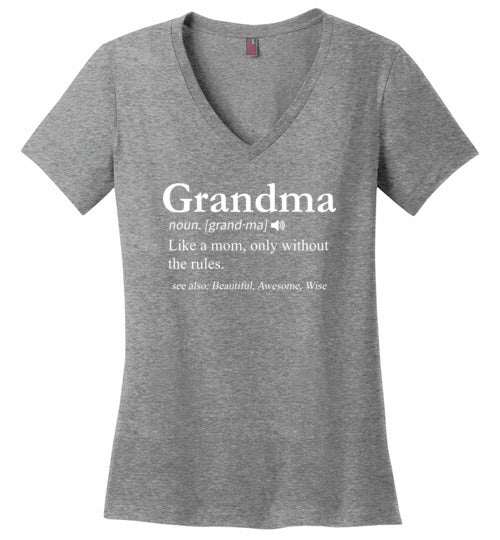 Grandma Definition V-Neck