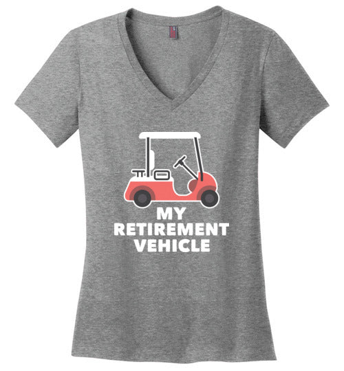 Golf Retirement Vehicle V-Neck