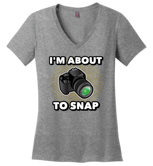 Photographer Snap V-Neck