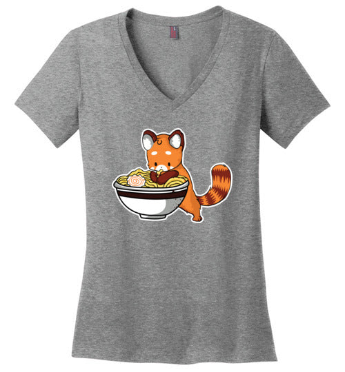 Red Panda Ramen V-Neck