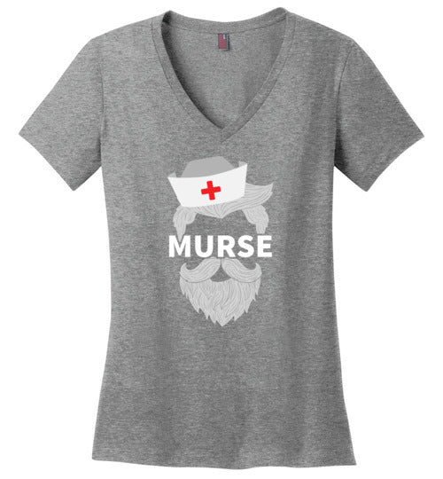 Murse Male Nurse V-Neck