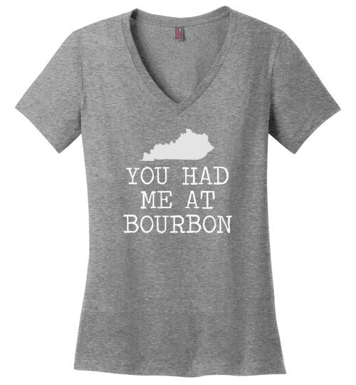 Kentucky You Had Me At Bourbon V-Neck